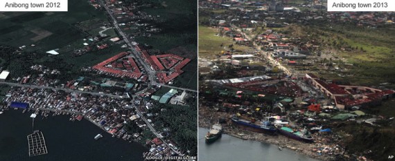 Anibong ville près de la ville de Tacloban