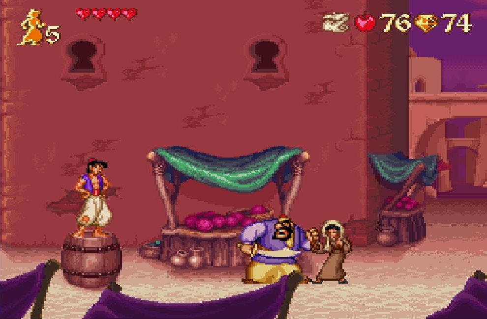 Aladdin version Super Nintendo