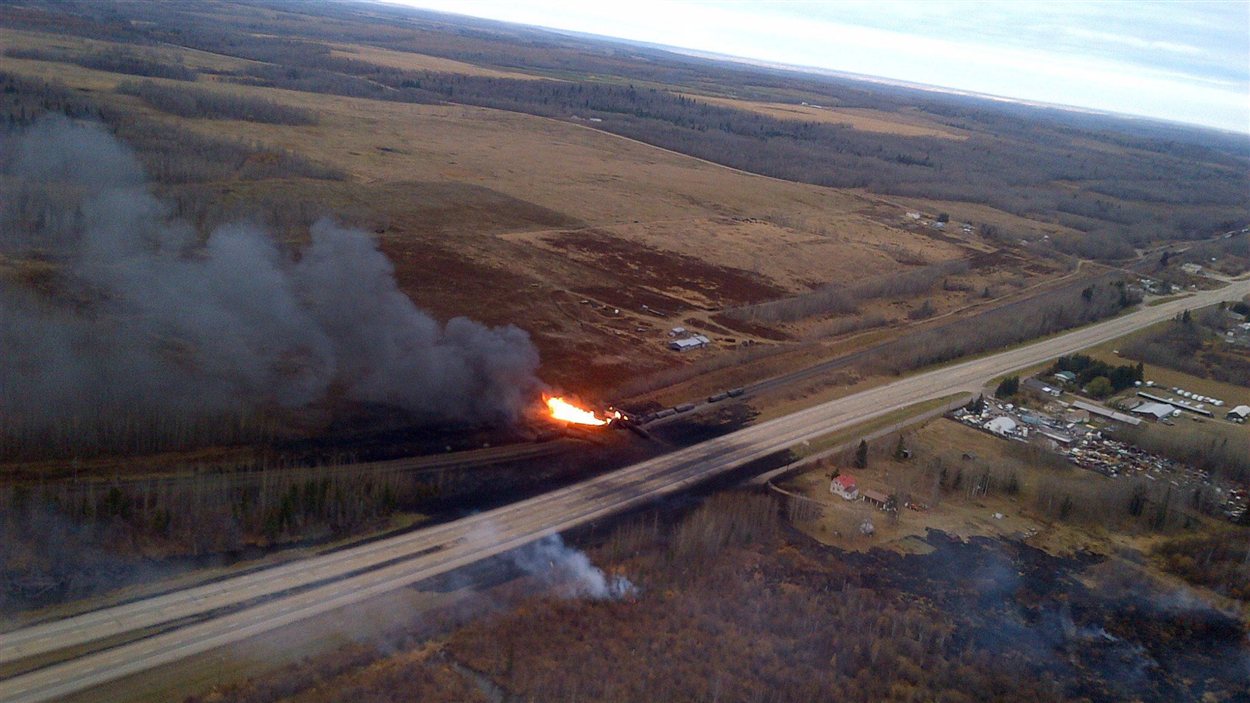 Explosion d'un train en Russie