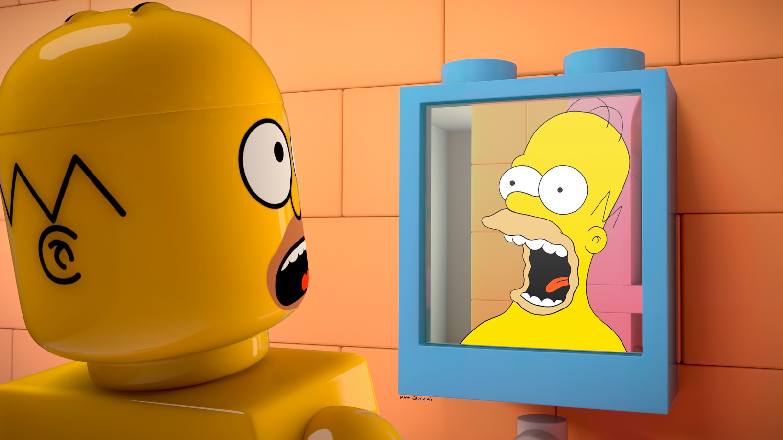 Les Simpsons en Lego