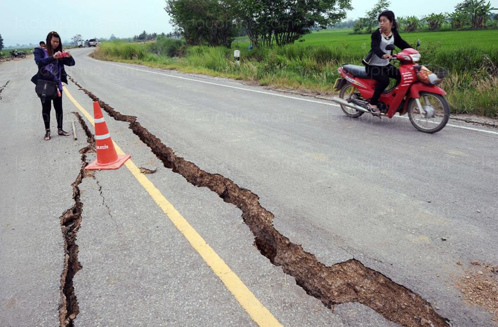 Thaïlande: L'oeuvre d'un ancien tremblement de terre