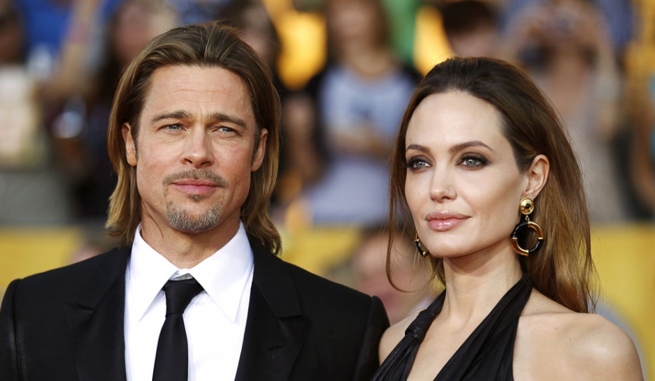 Brad Pitt et Angelina Jolie