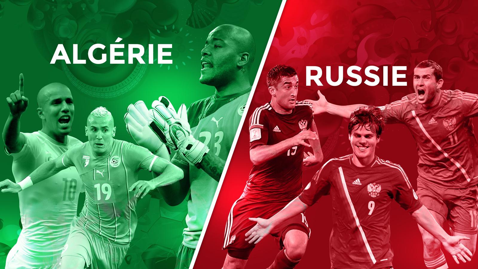 Match Algérie Vs Russie en direct streaming
