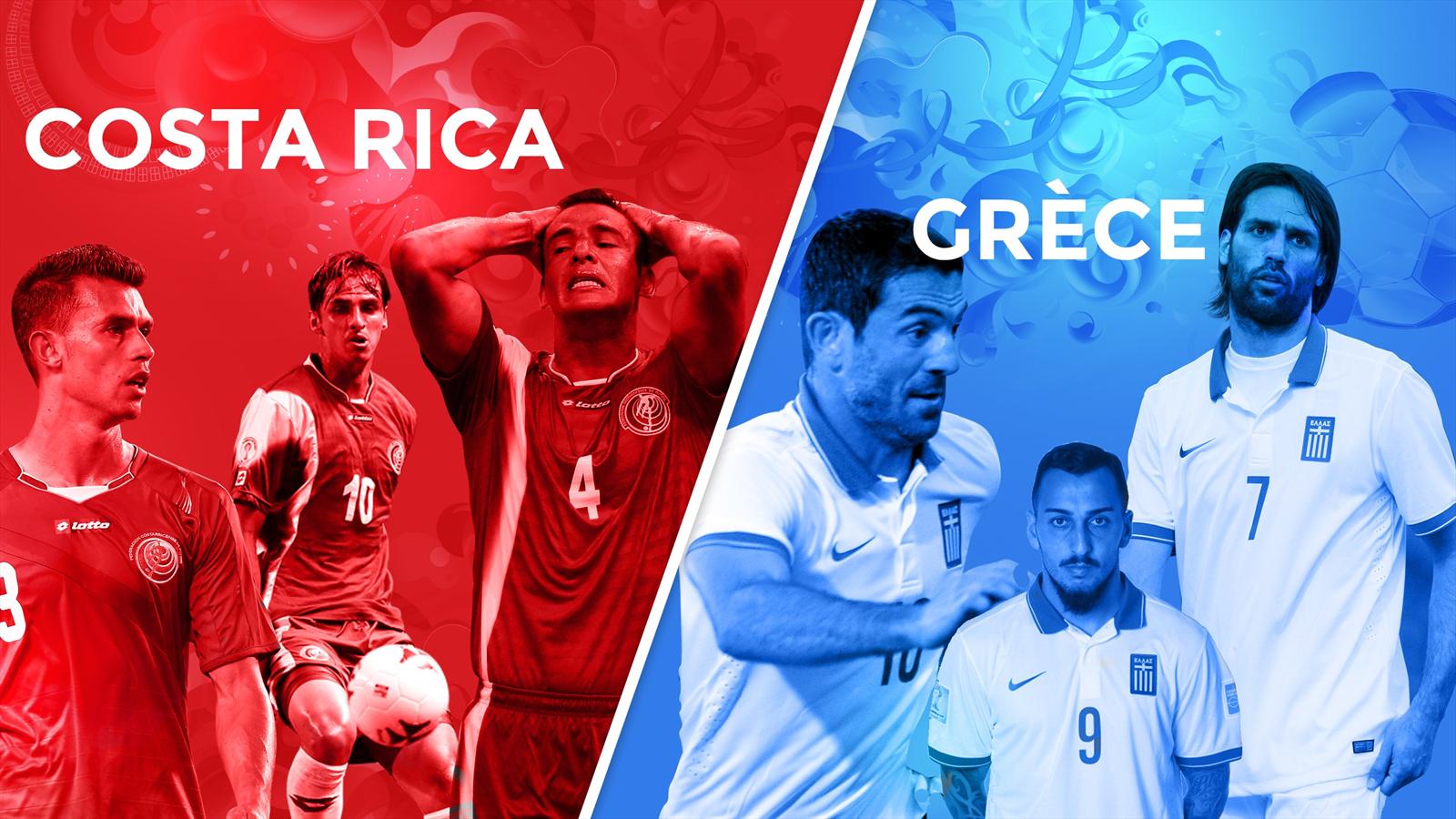 Match Costa Rica Grèce en direct live streaming