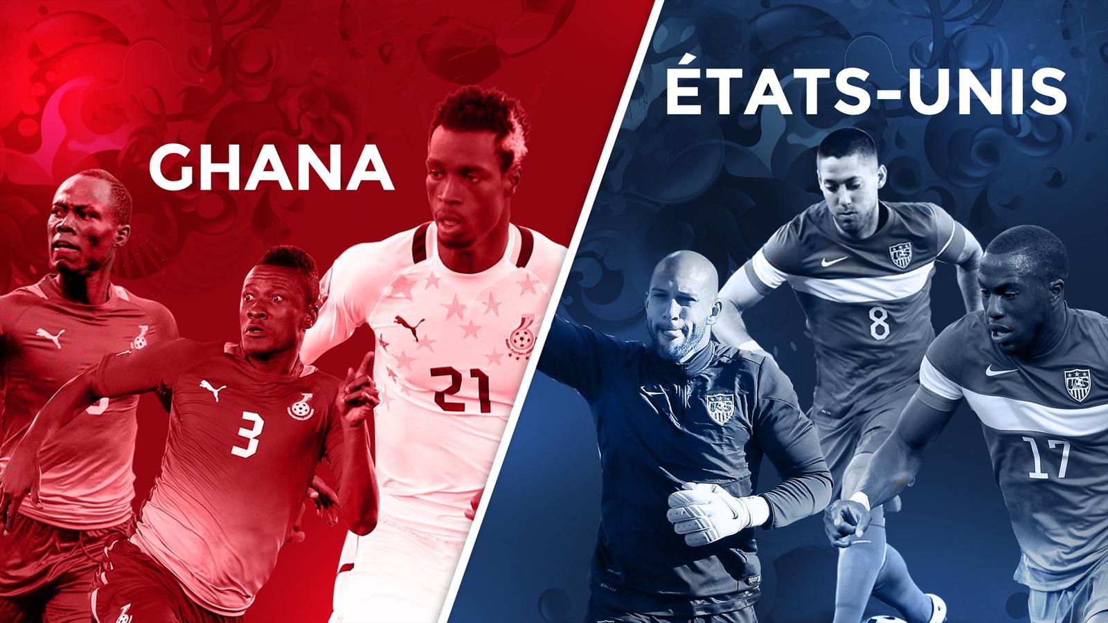 Match Ghana USA en direct et streaming