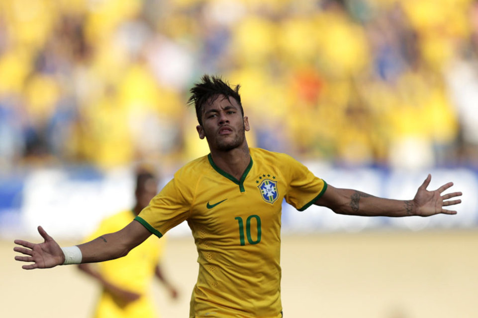 Neymar - Coupe du Monde 2014: Match Brésil - Croatie