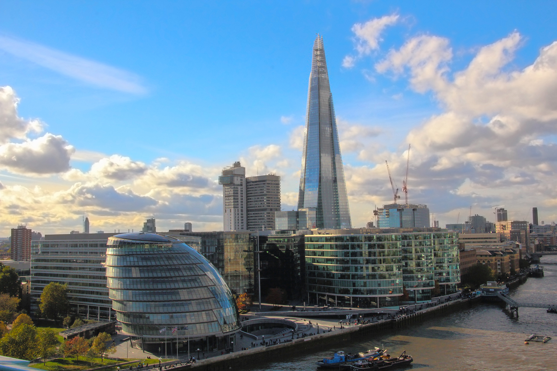 The Shard à Londres: Le plus haut gratte-ciel en Europe