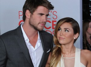 Liam Hemsworth et Miley Cyrus