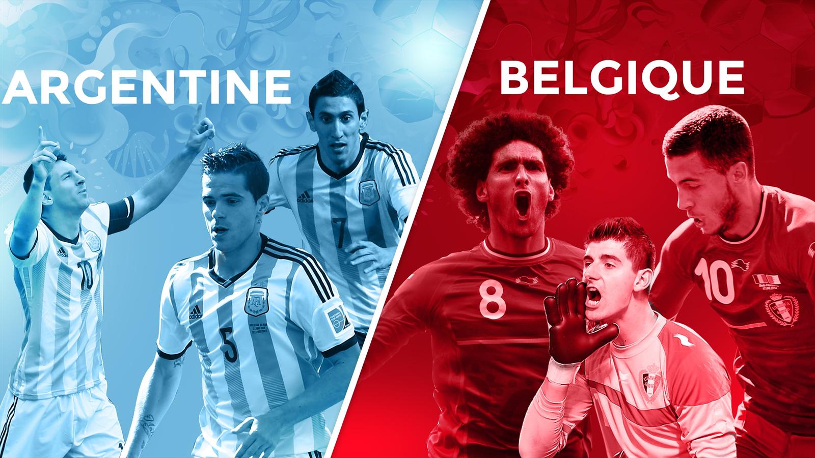 Match Argentine Belgique en direct live streaming