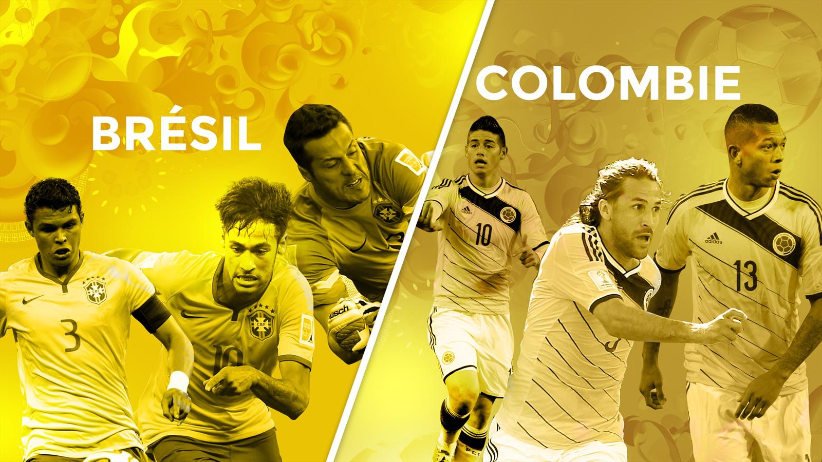 Match Brésil Colombie en direct live streaming