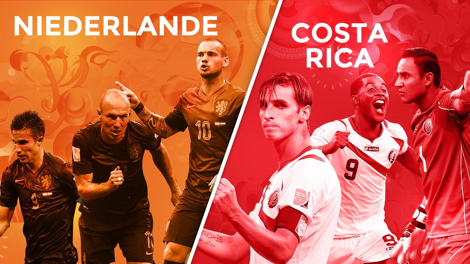 Match Pays-Bas Costa Rica en direct streaming live