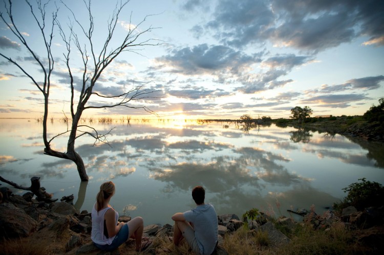 Lac Menindee - Australie