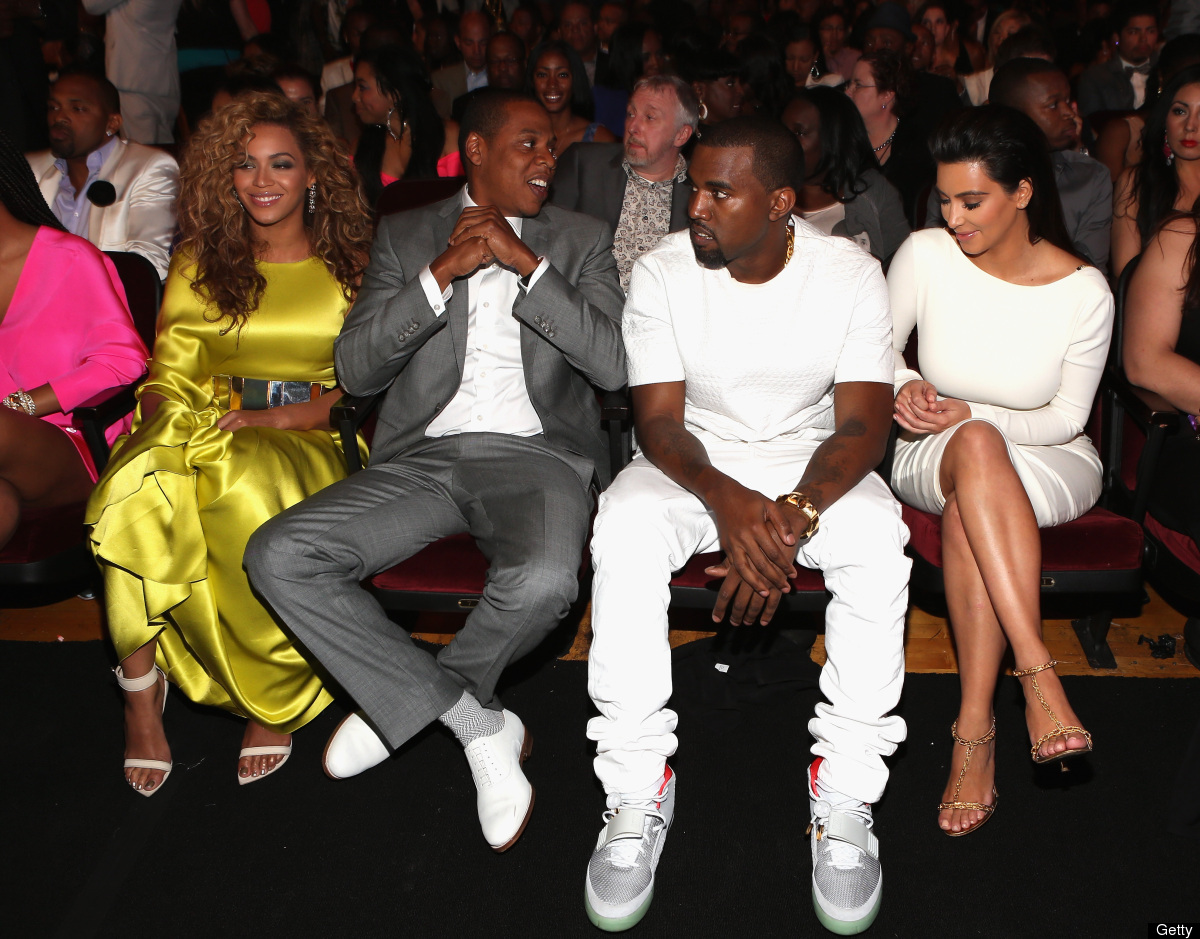 Beyonce - Jay Z - Kanye West - Kim Kardashian