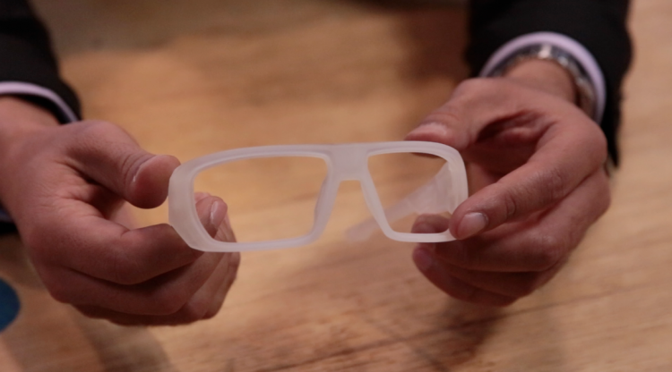 Des lunettes réalisées par une imprimante 3D