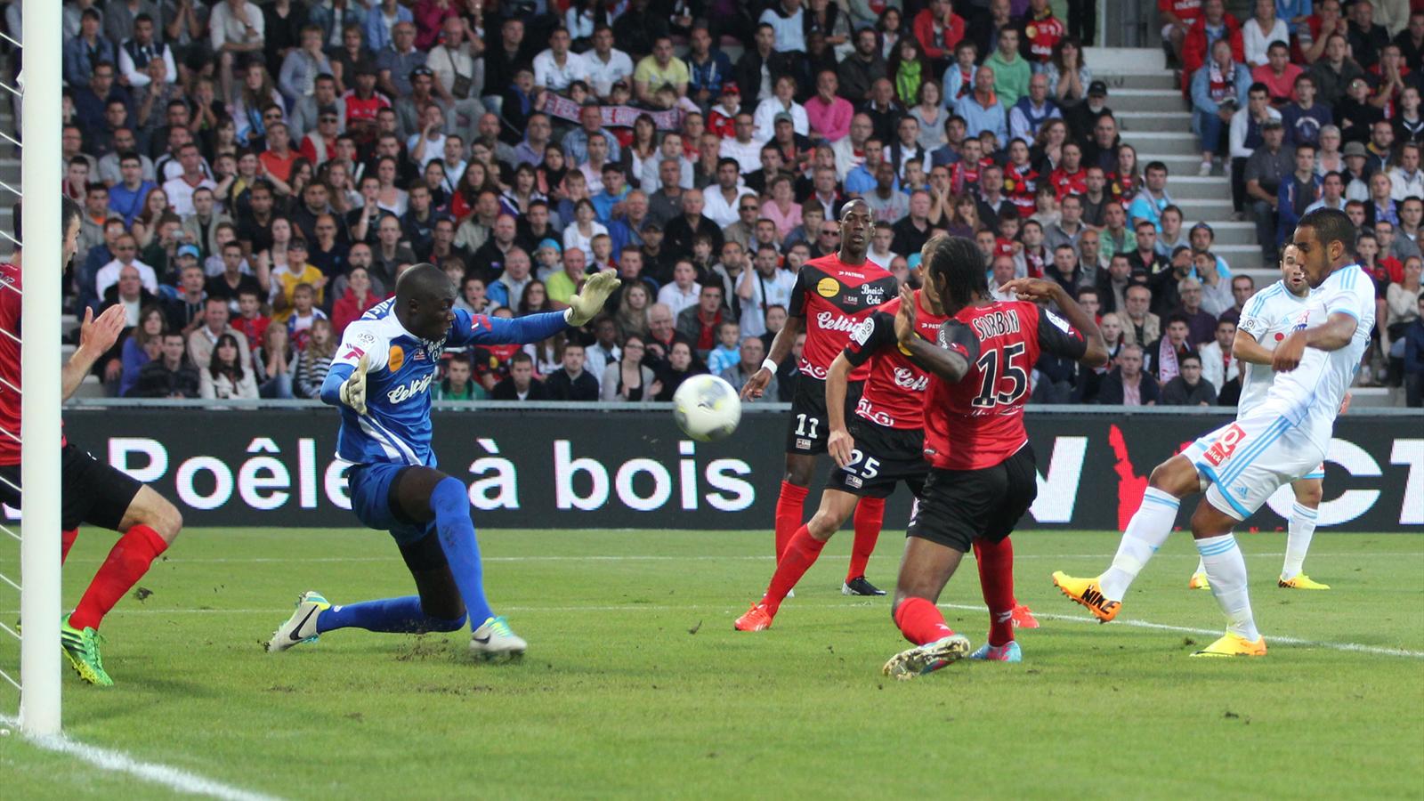 Match EA Guingamp Olympique de Marseille en direct live streaming