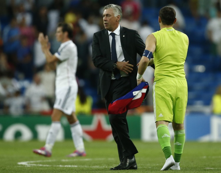 Carlo Ancelotti - Iker Casillas