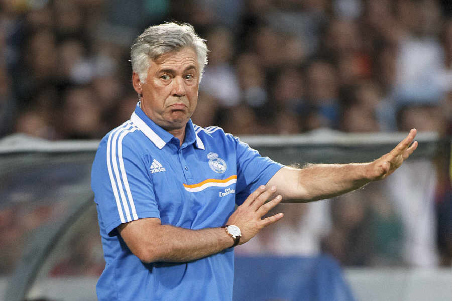 Carlo Ancelotti - coach du Real Madrid