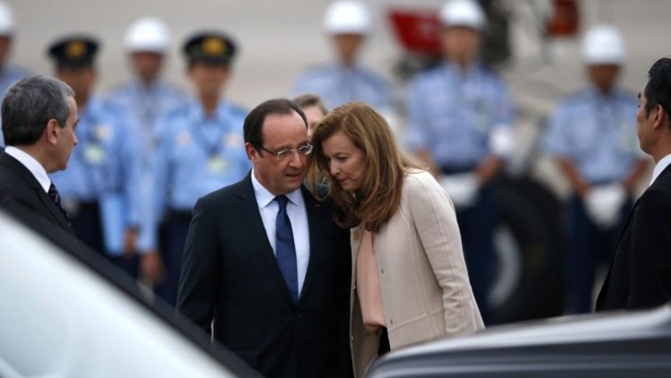 François Hollande - Valérie Tierweiler