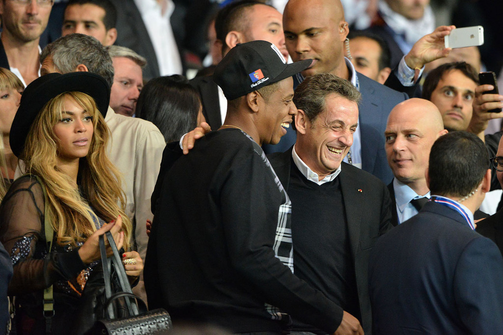 Jay-Z, Beyonce et Nicolas Sarkozy