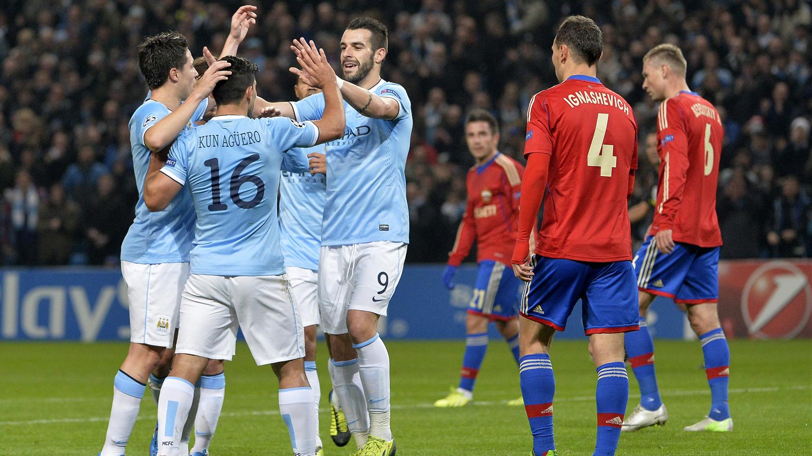 Match CSKA Moscou vs Manchester City en direct live streaming