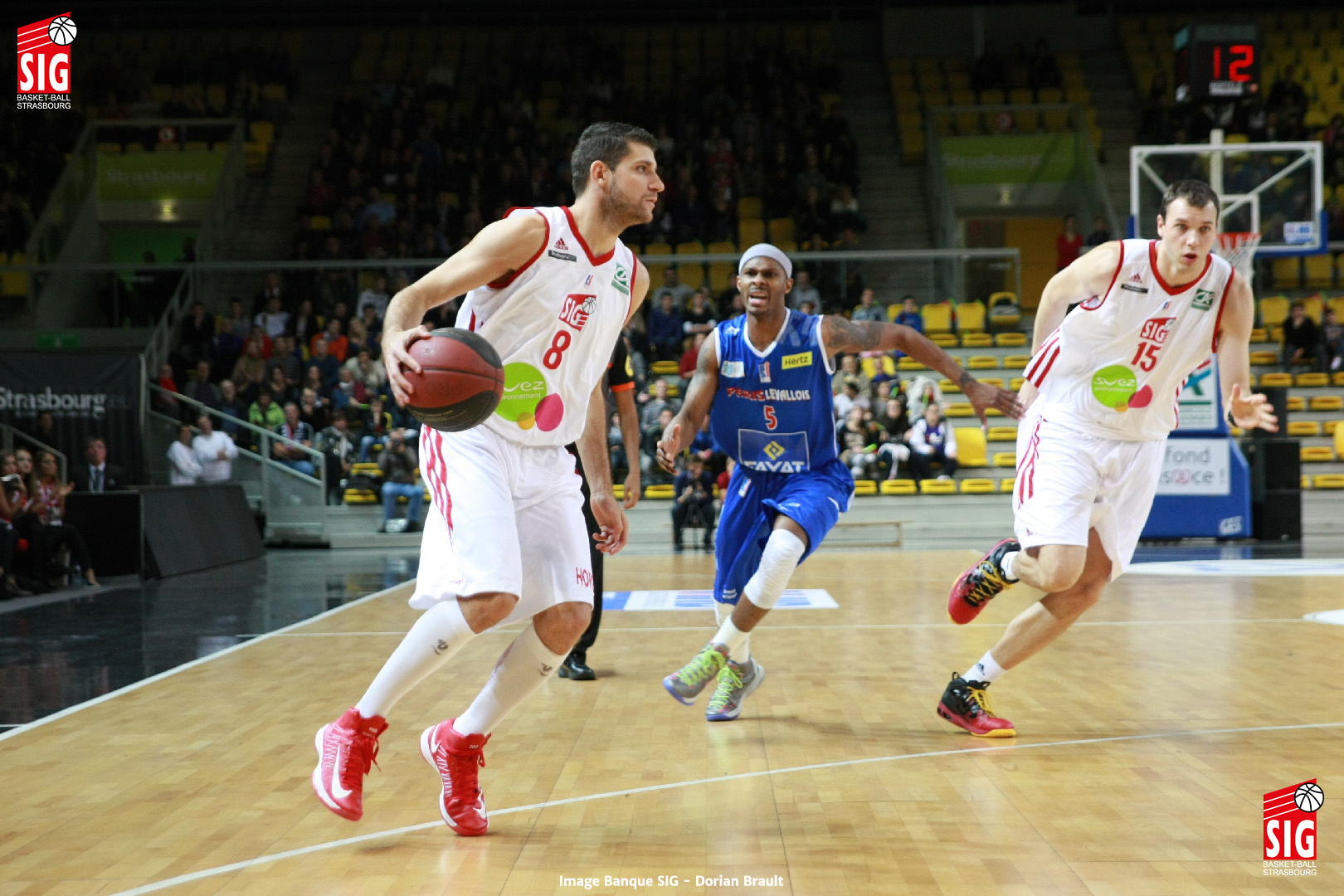 Basket Pro A Paris Levallois vs Strasbourg SIG en direct live streaming
