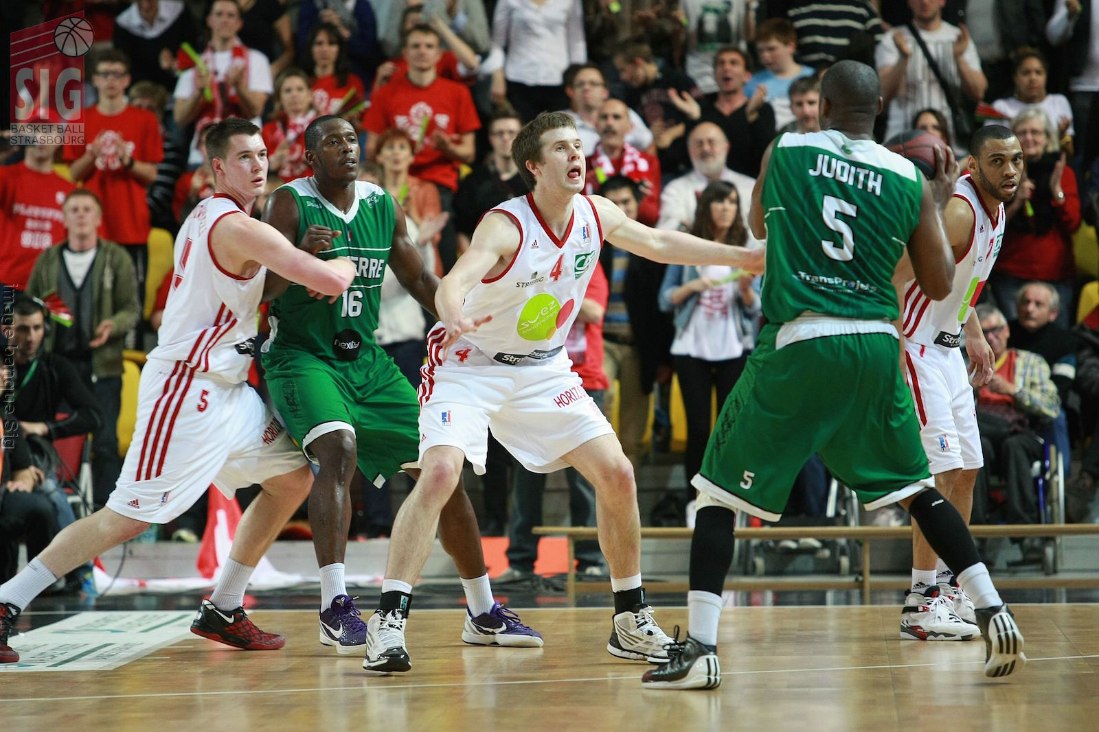 Basket JSF Nanterre Strasbourg SIG en direct live streaming