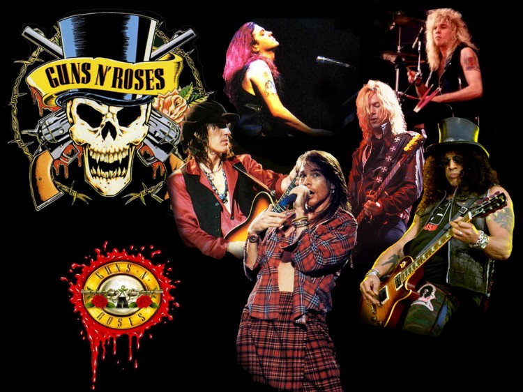 Le groupe culte Guns N' Roses