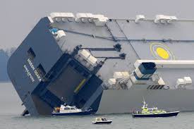 Un navire volontairement échoué au large de Southampton