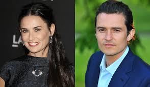 Demi Moore et Orlando Bloom