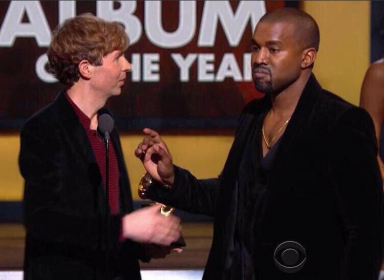 L'intervention de Kanye West aux Grammy Awards