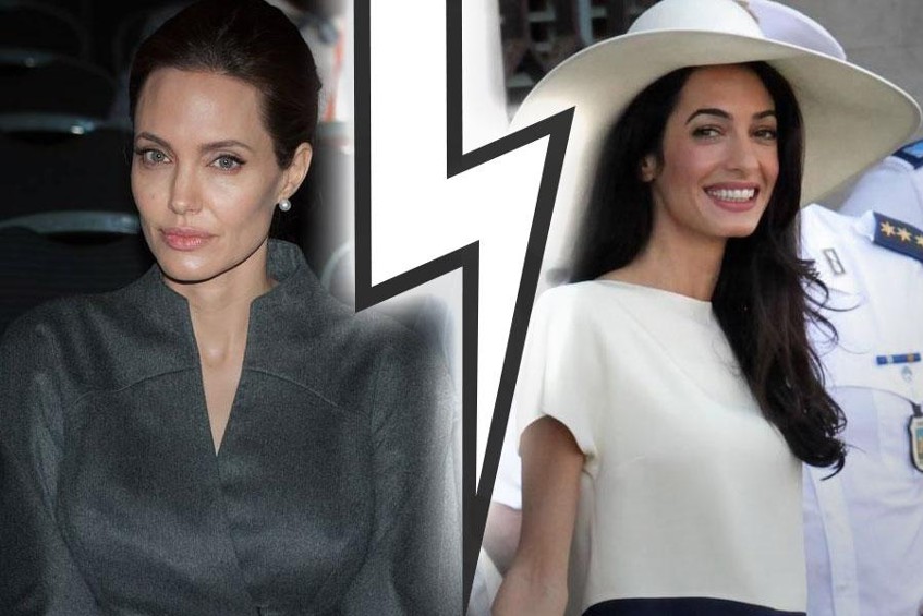 Angelina limite le contact avec Amal