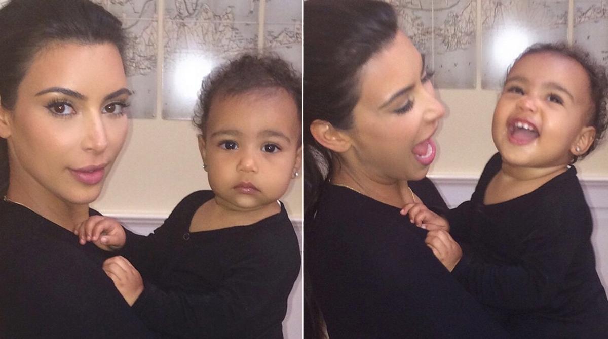 Kim Kardashian et North West