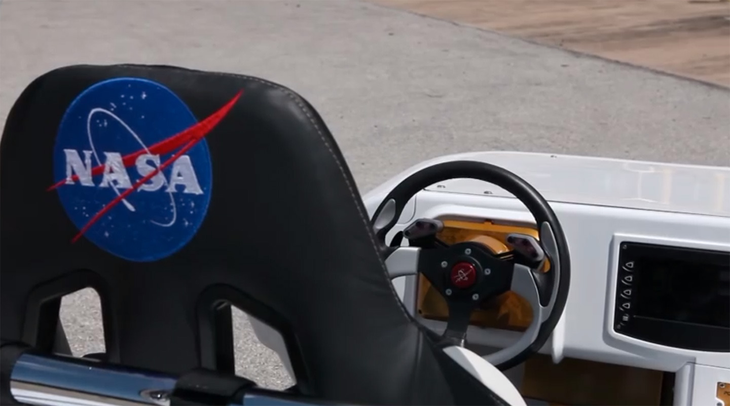 La voiture de la Nasa