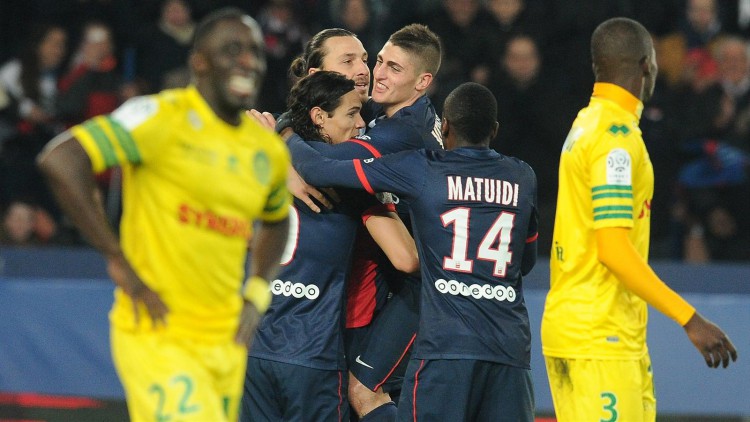 Match FC Nantes - Paris Saint-Germain en direct live streaming