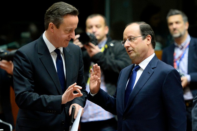 David Cameron - François Hollande