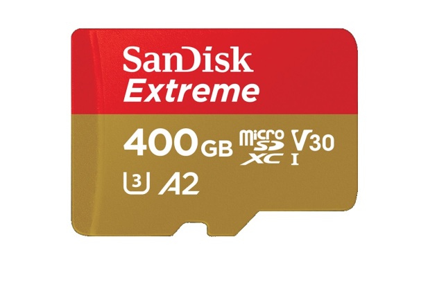 SanDisk une carte MicroSD de 400Go de stockage