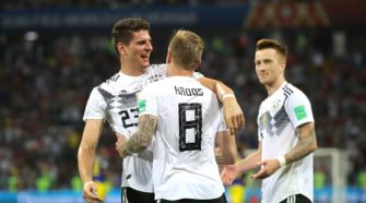 L'Allemagne se délivre difficilement et remporte son match contre le Suède