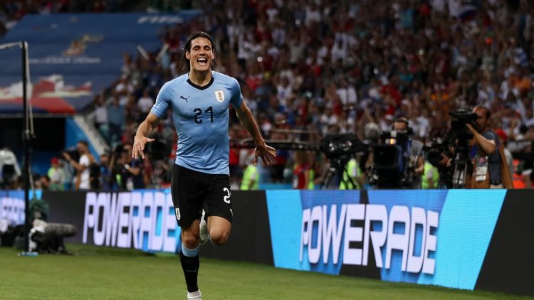 Edinson Cavani - Match Uruguay vs Portugal