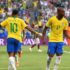 Neymar - Fernandinho - Match Brésil vs Mexique